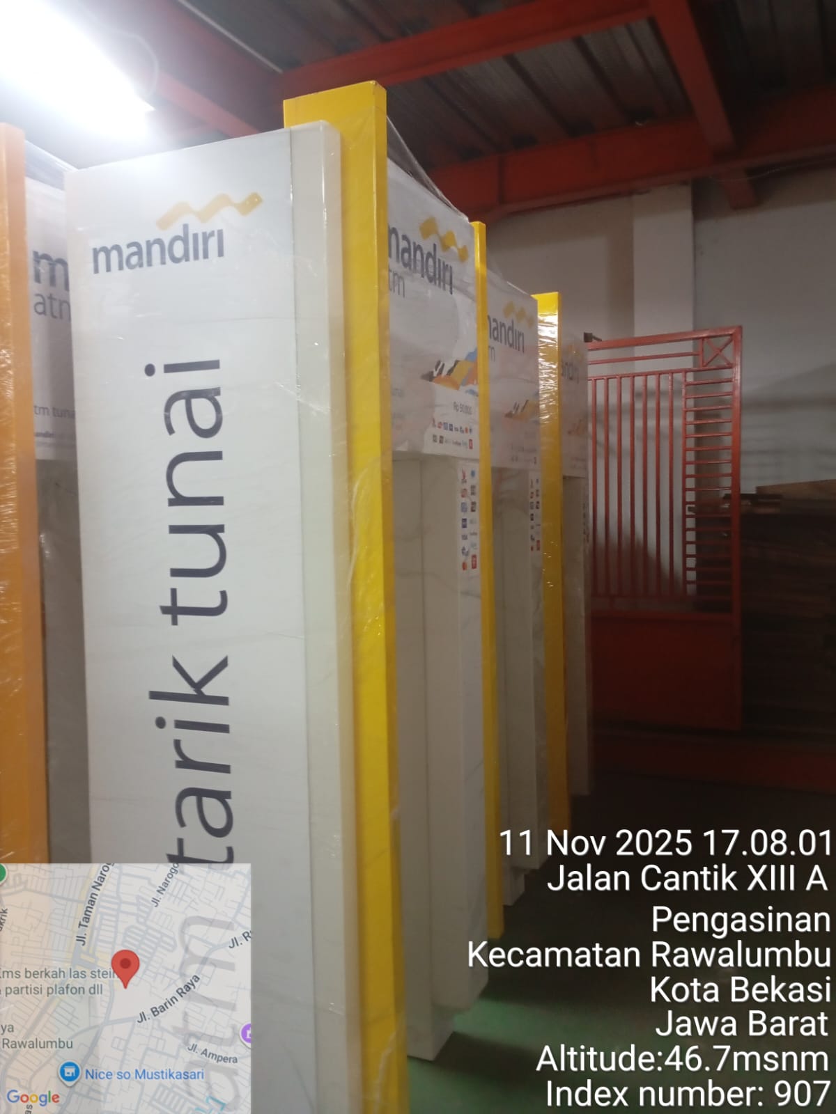 Pekerjaan Konstruksi Rumah ATM CV Noval Afif