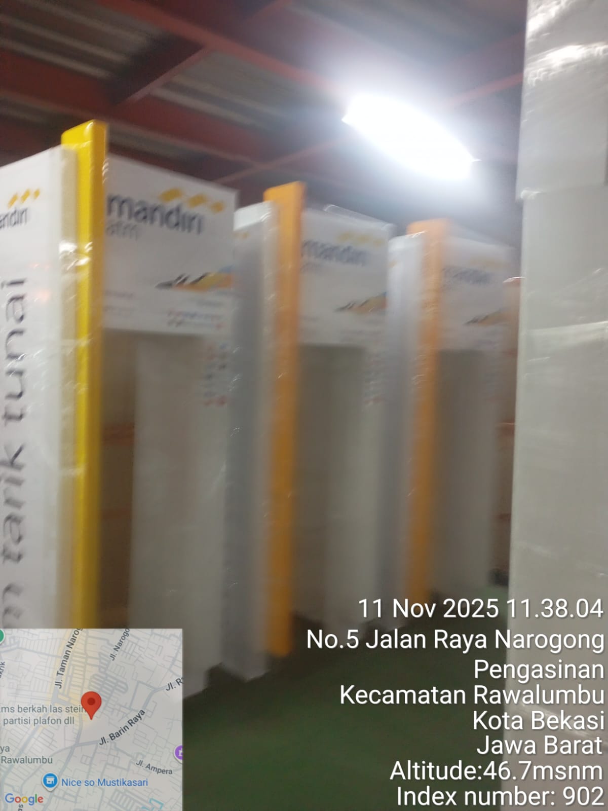 Instalasi Casing ATM